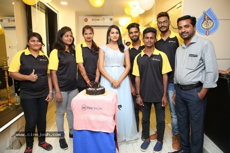 Actress Himaja Inaugurates BeYou Salon at Suchitra - 8 / 20 photos