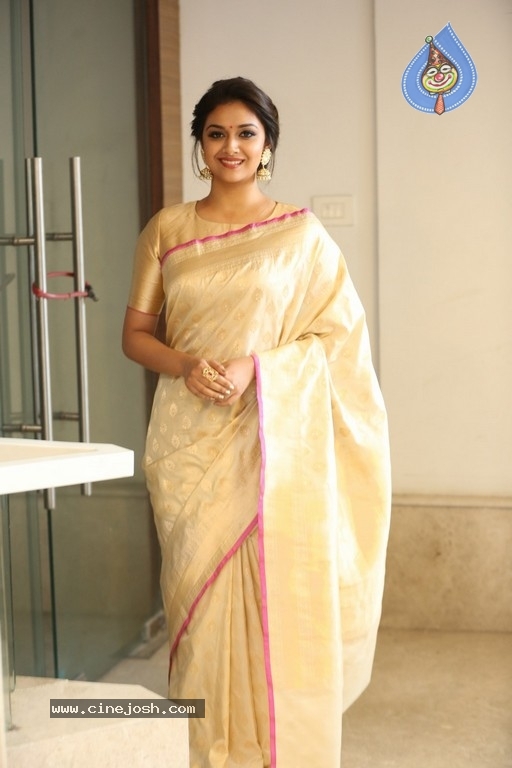 Keerthi Suresh At Pandem Kodi 2 Trailer Launch - 7 / 14 photos