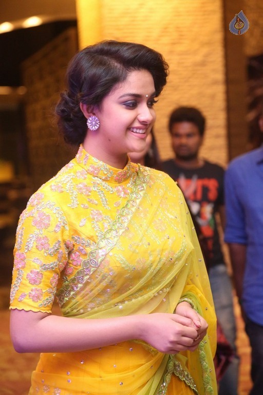 Keerthi Suresh at Remo Audio Launch - 25 / 56 photos