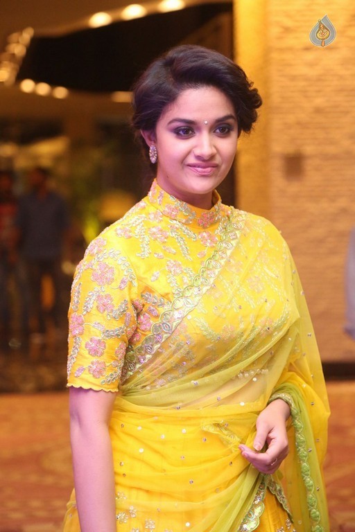 Keerthi Suresh at Remo Audio Launch - 26 / 56 photos