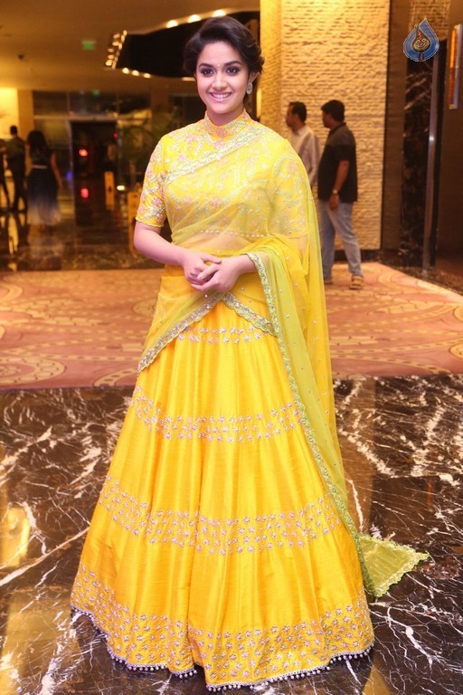 Keerthi Suresh at Remo Audio Launch - 28 / 56 photos