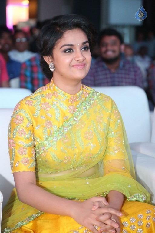 Keerthi Suresh at Remo Audio Launch - 33 / 56 photos