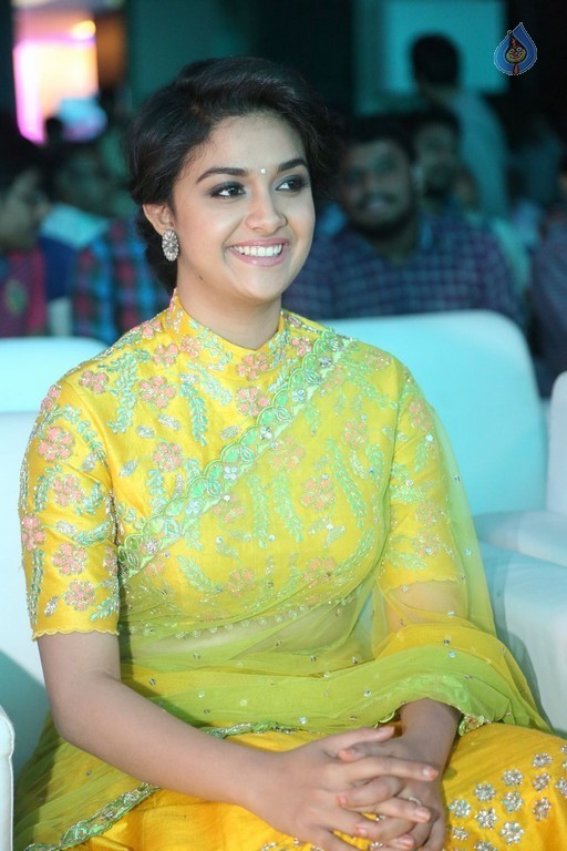 Keerthi Suresh at Remo Audio Launch - 35 / 56 photos