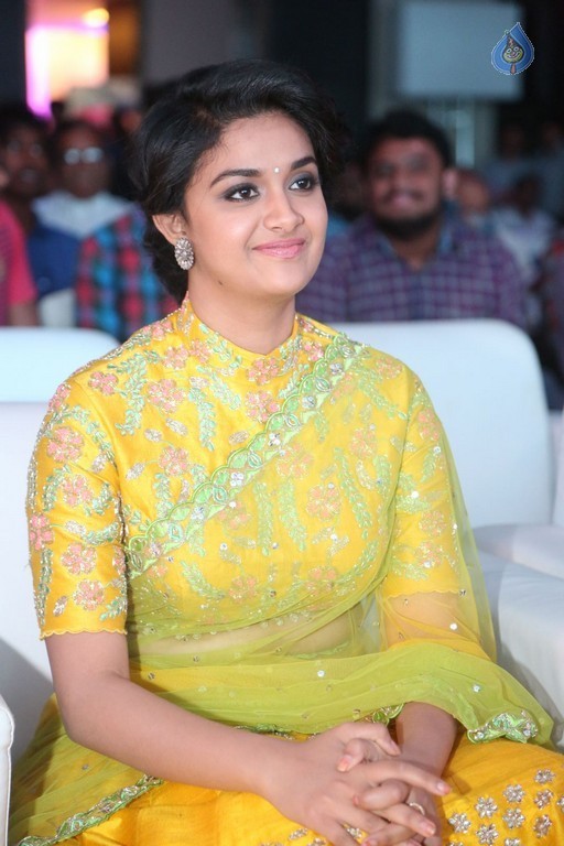Keerthi Suresh at Remo Audio Launch - 38 / 56 photos