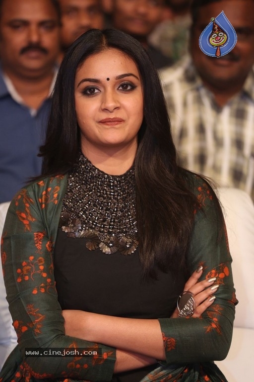 Keerthy Suresh Photos at Gang Pre Release Event  - 8 / 21 photos