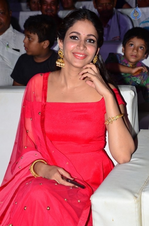 Lavanya Tripathi at Radha Pre Release Event - 16 / 27 photos