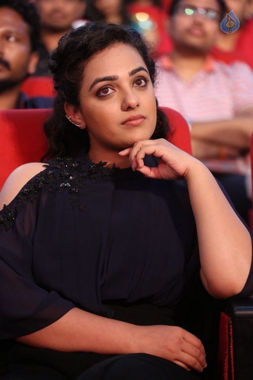 Nithya Menon at Janatha Garage Audio Launch - 28 / 42 photos