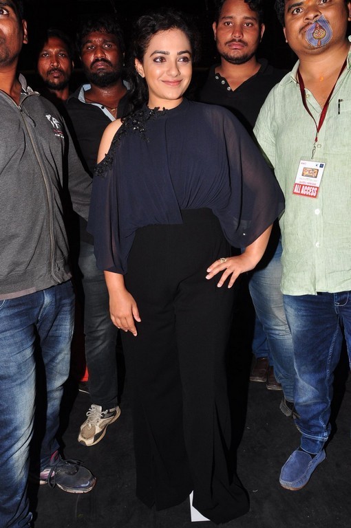 Nithya Menon at Janatha Garage Audio Launch - 30 / 42 photos