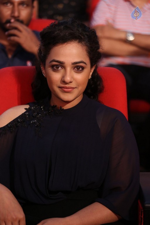 Nithya Menon at Janatha Garage Audio Launch - 32 / 42 photos