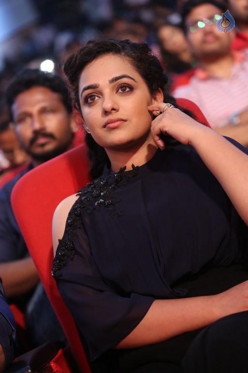 Nithya Menon at Janatha Garage Audio Launch - 39 / 42 photos