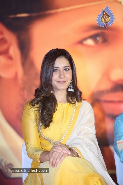 Raashi Khanna at Srinivasa Kalyanam Press Meet - 24 / 30 photos