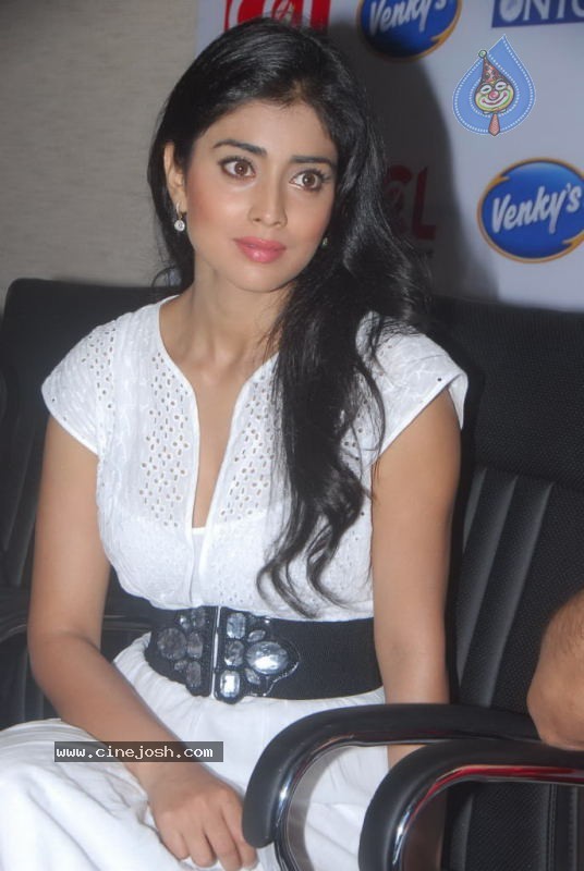 Shriya at CCL Trophy Launch - 18 / 105 photos