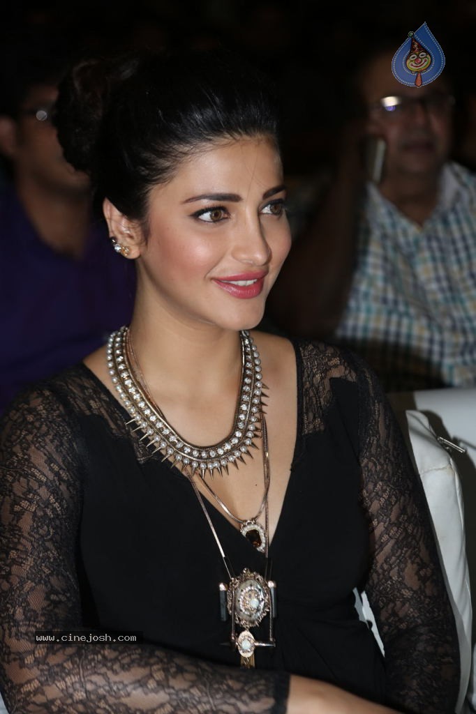 Shruti Haasan at Race Gurram Success Meet - 27 / 104 photos