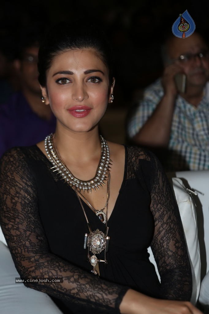 Shruti Haasan at Race Gurram Success Meet - 71 / 104 photos