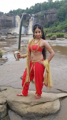 Sanjjanaa Galrani New Stills From Swarna Khadgam - 1 of 7