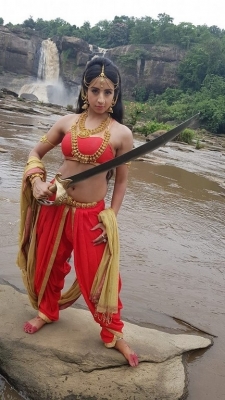 Sanjjanaa Galrani New Stills From Swarna Khadgam - 6 of 7