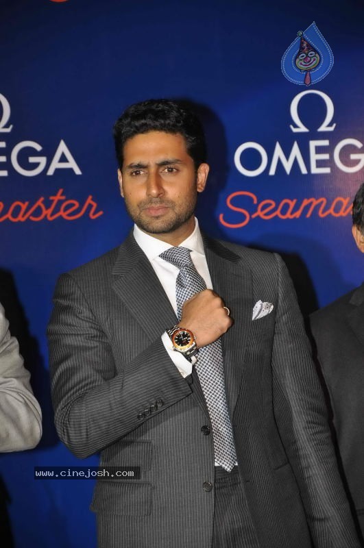 Abhishek Bachchan Launches Omega Watches - 2 / 43 photos