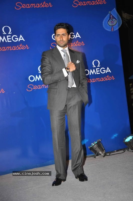 Abhishek Bachchan Launches Omega Watches - 5 / 43 photos