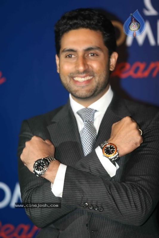 Abhishek Bachchan Launches Omega Watches - 9 / 43 photos