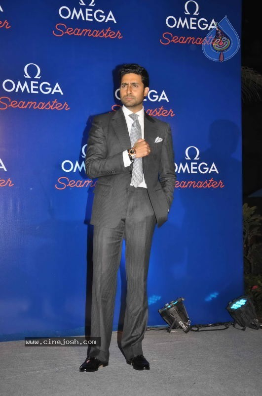Abhishek Bachchan Launches Omega Watches - 14 / 43 photos