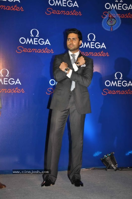 Abhishek Bachchan Launches Omega Watches - 34 / 43 photos