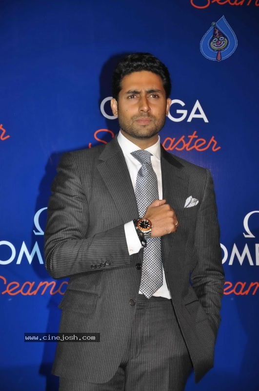 Abhishek Bachchan Launches Omega Watches - 36 / 43 photos