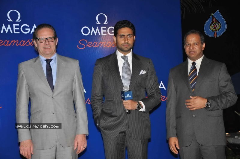 Abhishek Bachchan Launches Omega Watches - 38 / 43 photos