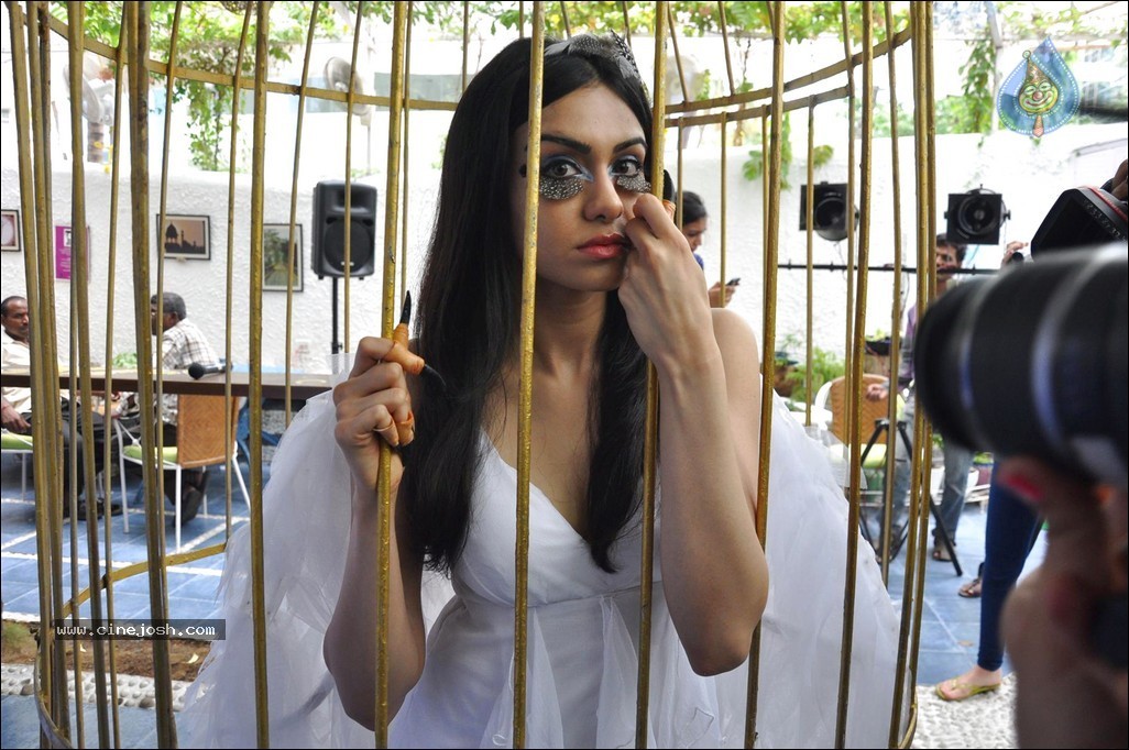 Adah Sharma at PETA Campaign - 64 / 68 photos