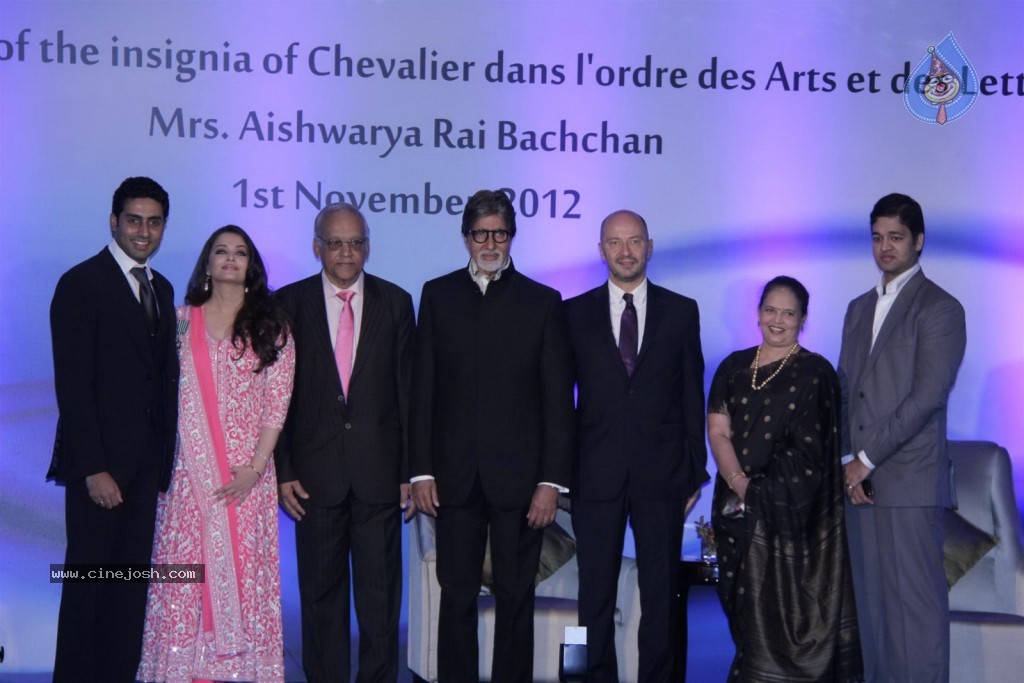 Aishwarya Rai at French Civilian Award Event - 48 / 53 photos