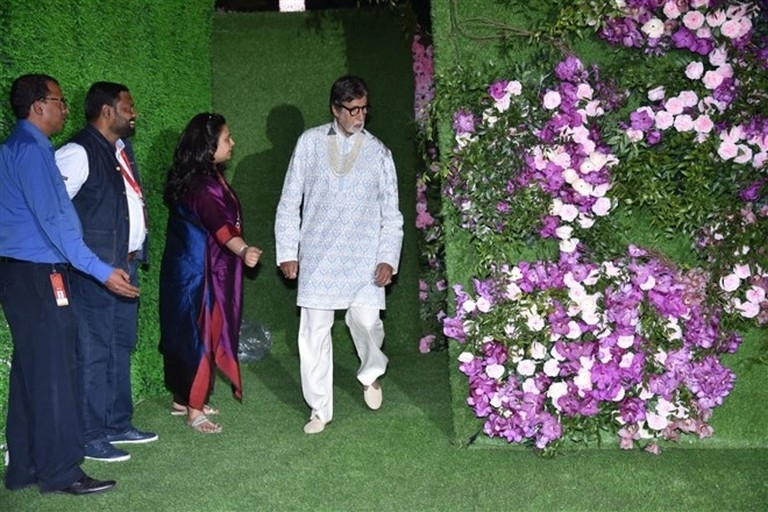 Akash Ambani and Shloka Mehta Wedding Reception - 31 / 43 photos