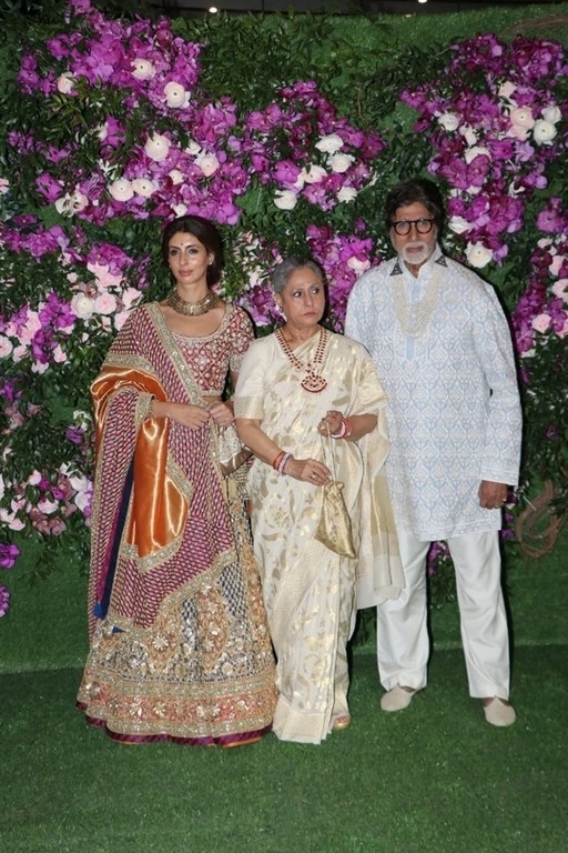 Akash Ambani and Shloka Mehta Wedding Reception - 40 / 43 photos