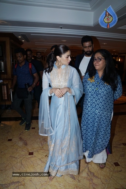 Alia Bhatt And Vicky Kaushal At Song Launch Of Film Raazi - 1 / 9 photos