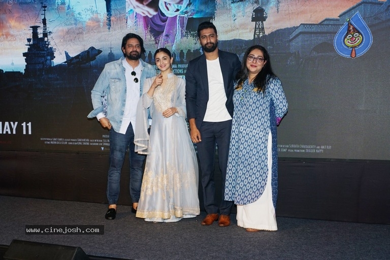 Alia Bhatt And Vicky Kaushal At Song Launch Of Film Raazi - 4 / 9 photos