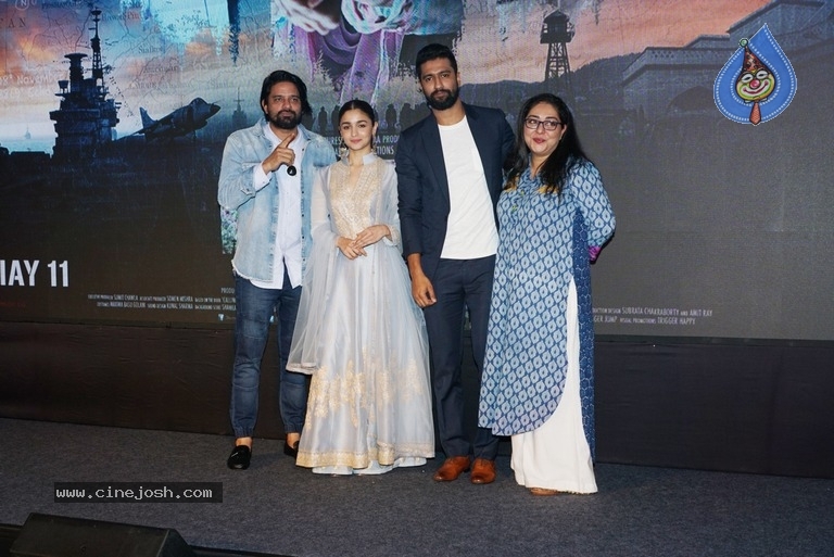 Alia Bhatt And Vicky Kaushal At Song Launch Of Film Raazi - 7 / 9 photos