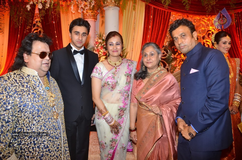Bappa Lahiri Wedding Reception - 67 / 75 photos