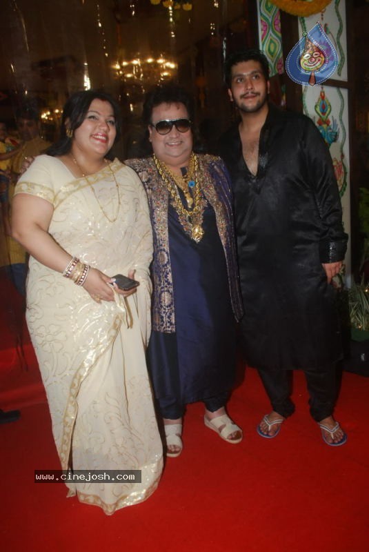 Bappi Lahiri Celebrates Durga Puja - 12 / 24 photos