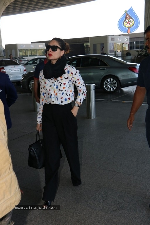 Bhumi Pednekar and Kareena Kapoor Spotted At International Airport - 1 / 21 photos