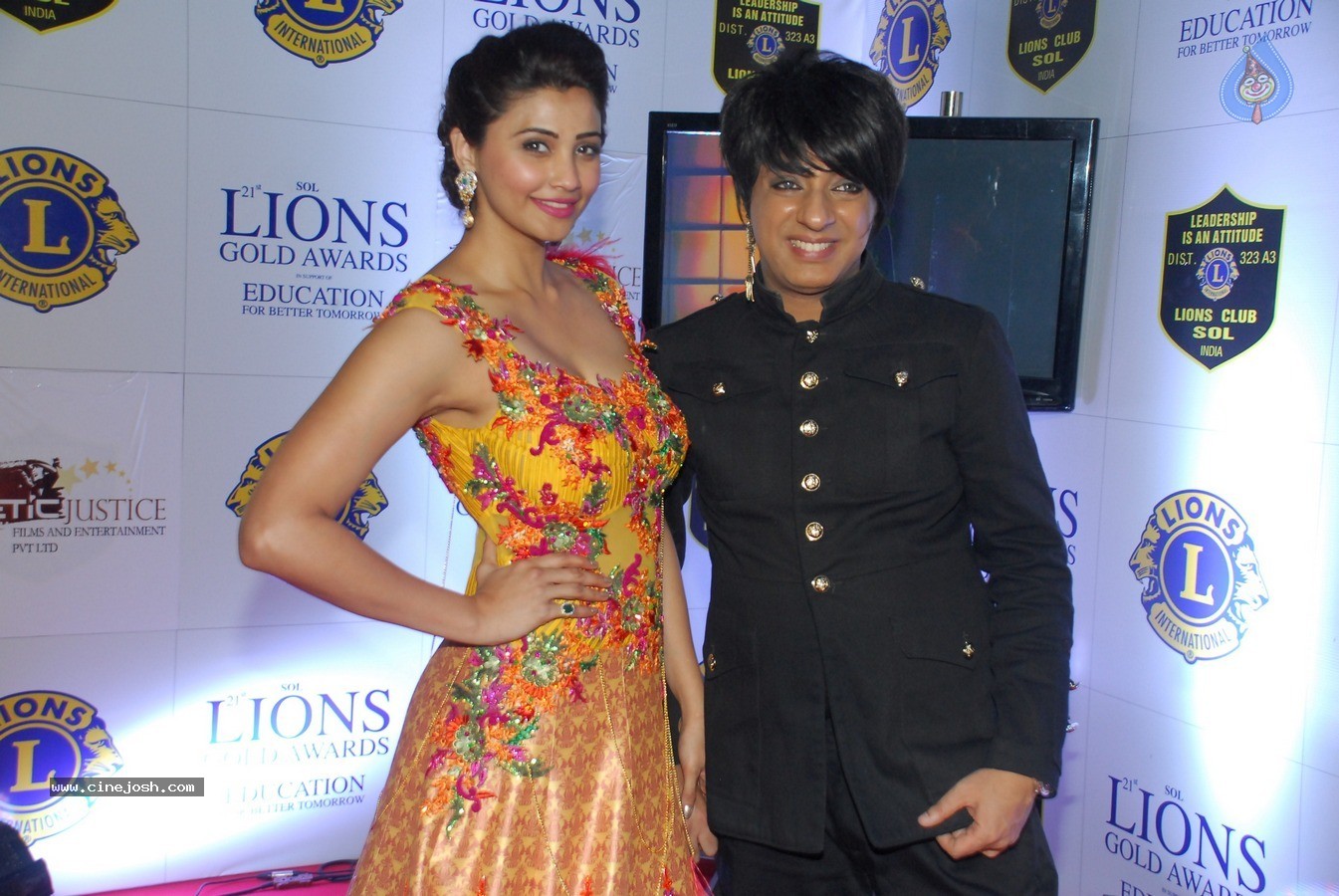 Bolly Celebs at 21st Lions Gold Awards 2015 - 47 / 67 photos