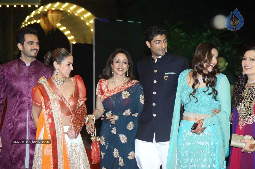 Bolly Celebs at Ahana Deol Sangeet Ceremony - 46 / 106 photos