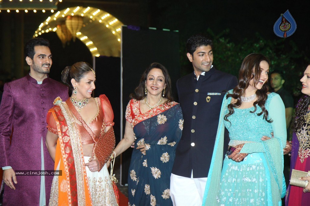 Bolly Celebs at Ahana Deol Sangeet Ceremony - 49 / 106 photos