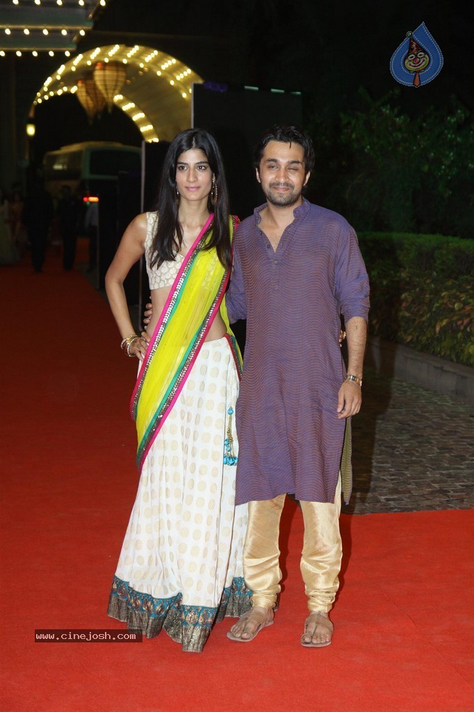 Bolly Celebs at Ahana Deol Sangeet Ceremony - 50 / 106 photos