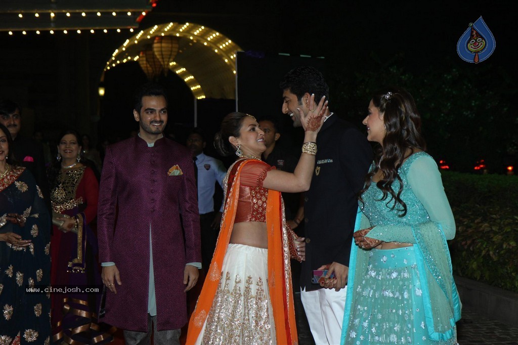 Bolly Celebs at Ahana Deol Sangeet Ceremony - 96 / 106 photos