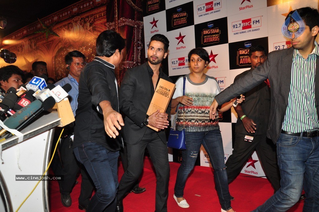 Bolly Celebs at Big Entertainment Awards 2014 - 5 / 110 photos