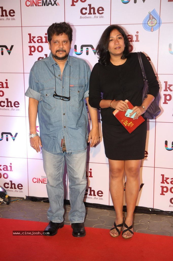 Bolly Celebs at Film KAI PO CHE Premiere - 43 / 82 photos
