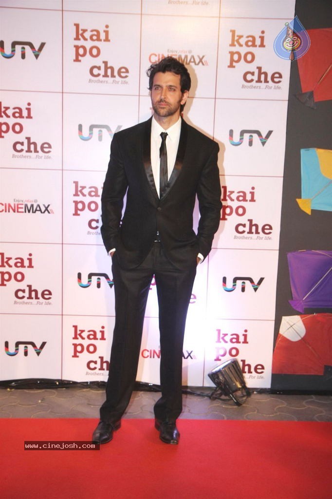 Bolly Celebs at Film KAI PO CHE Premiere - 62 / 82 photos