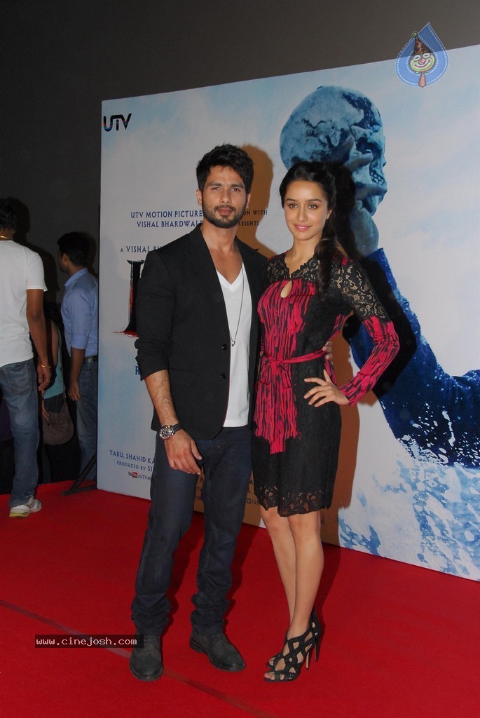 Bolly Celebs at Haider Trailer Launch - 40 / 89 photos