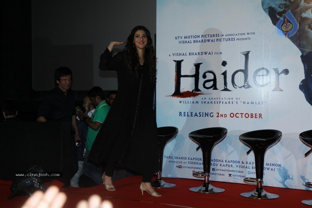 Bolly Celebs at Haider Trailer Launch - 42 / 89 photos