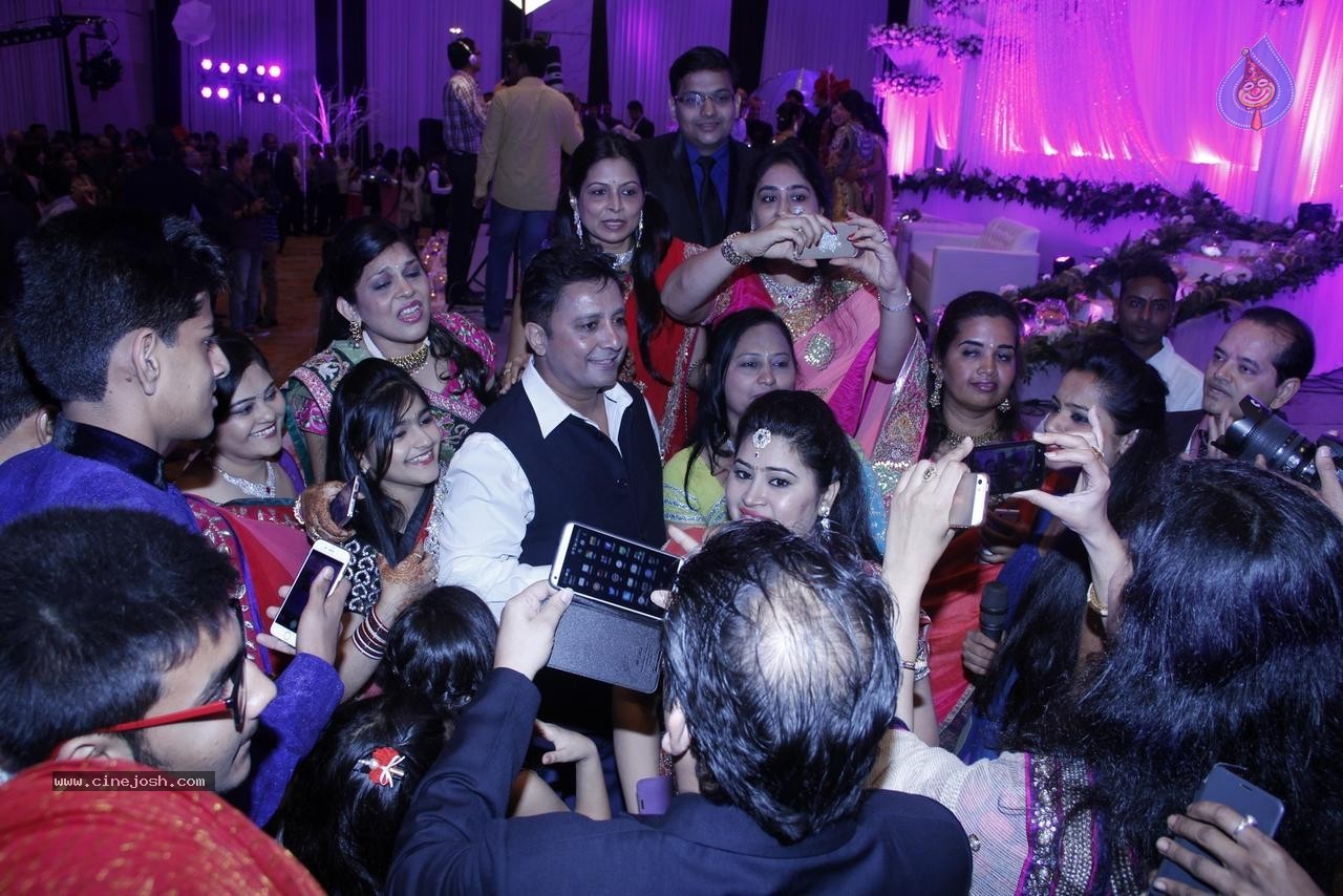 Bolly Celebs at Karishma Jain Wedding Reception - 6 / 46 photos