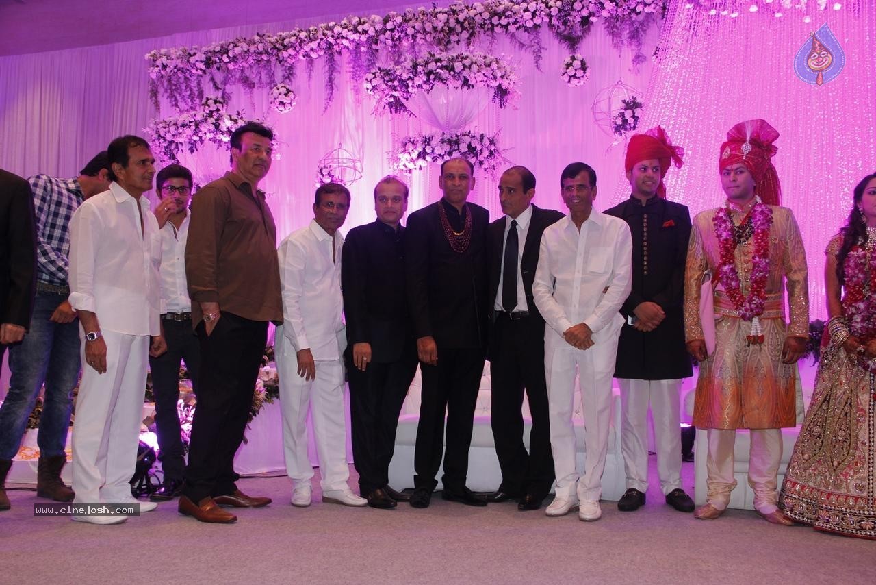 Bolly Celebs at Karishma Jain Wedding Reception - 27 / 46 photos