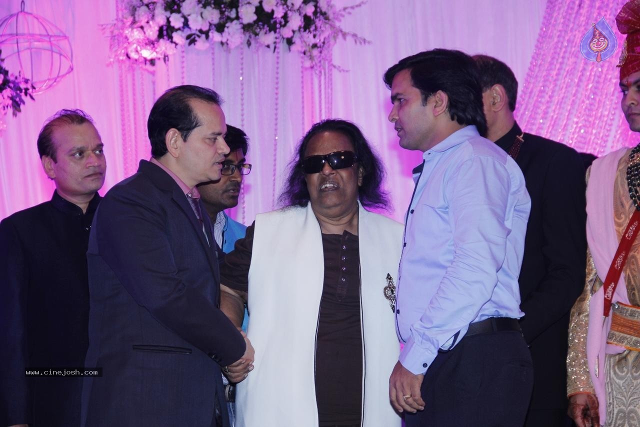 Bolly Celebs at Karishma Jain Wedding Reception - 35 / 46 photos